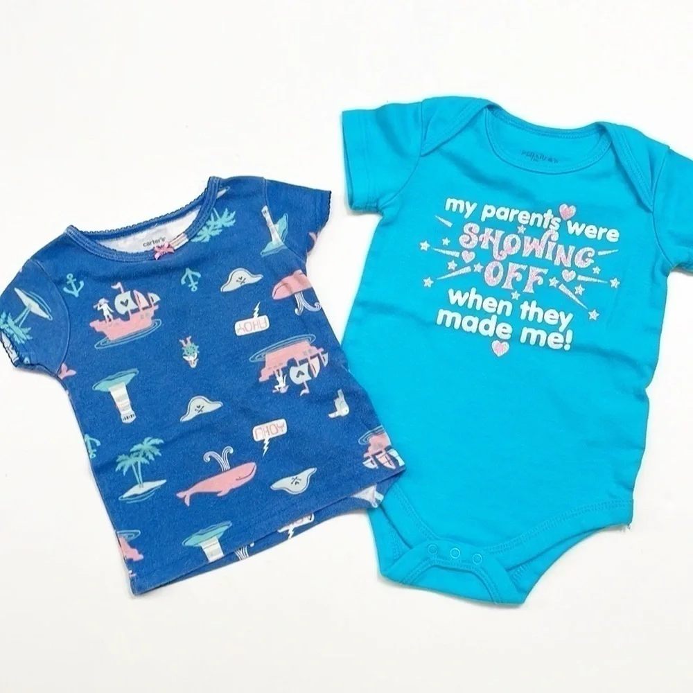 Carter's/Faded Glory baby girls separates